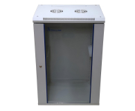 Extralink Szafa rack 18U 600x600mm szara wisząca EX.16897 - 1323210 - zdjęcie 1